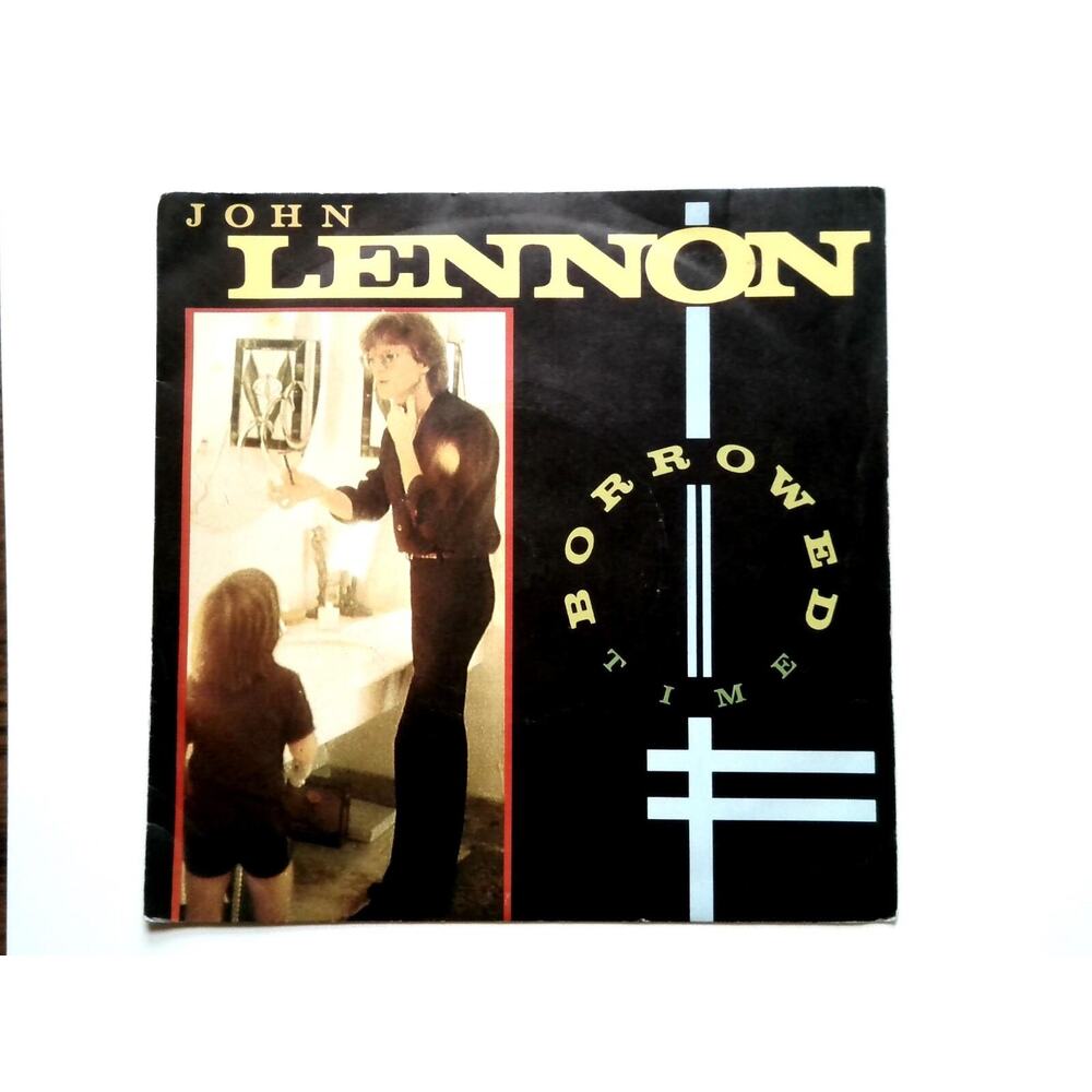 John Lennon Yoko Ono Your Hands– Borrowed Time Vinyl 7" Record 1984 UK Pop Rock